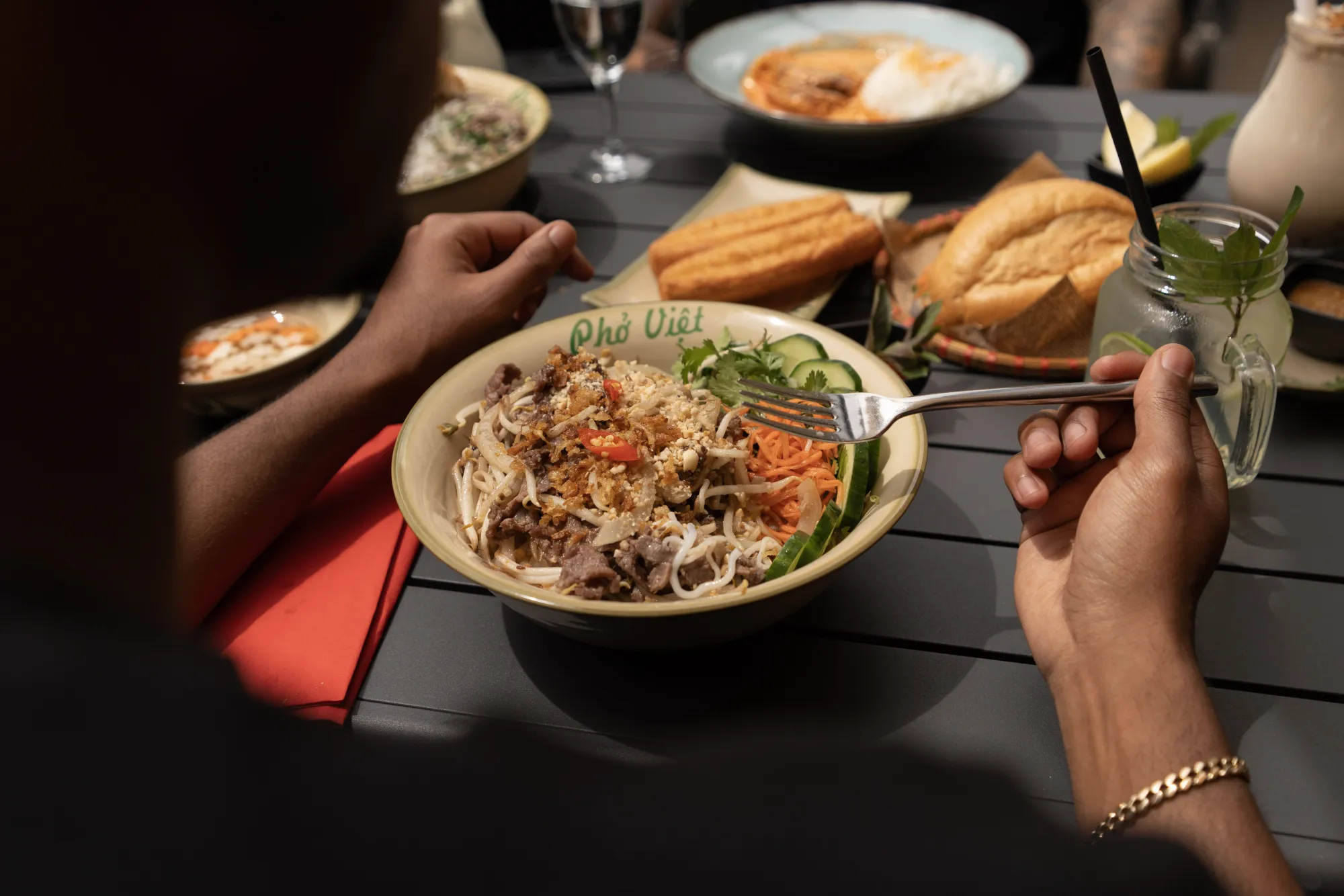 Bún Bò Nam Bộ – Vermicelli Salad with Beef